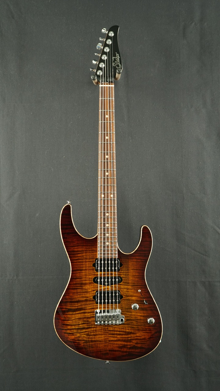 Suhr Modern Plus in Bengal Burst with Pau Ferro Fingerboard