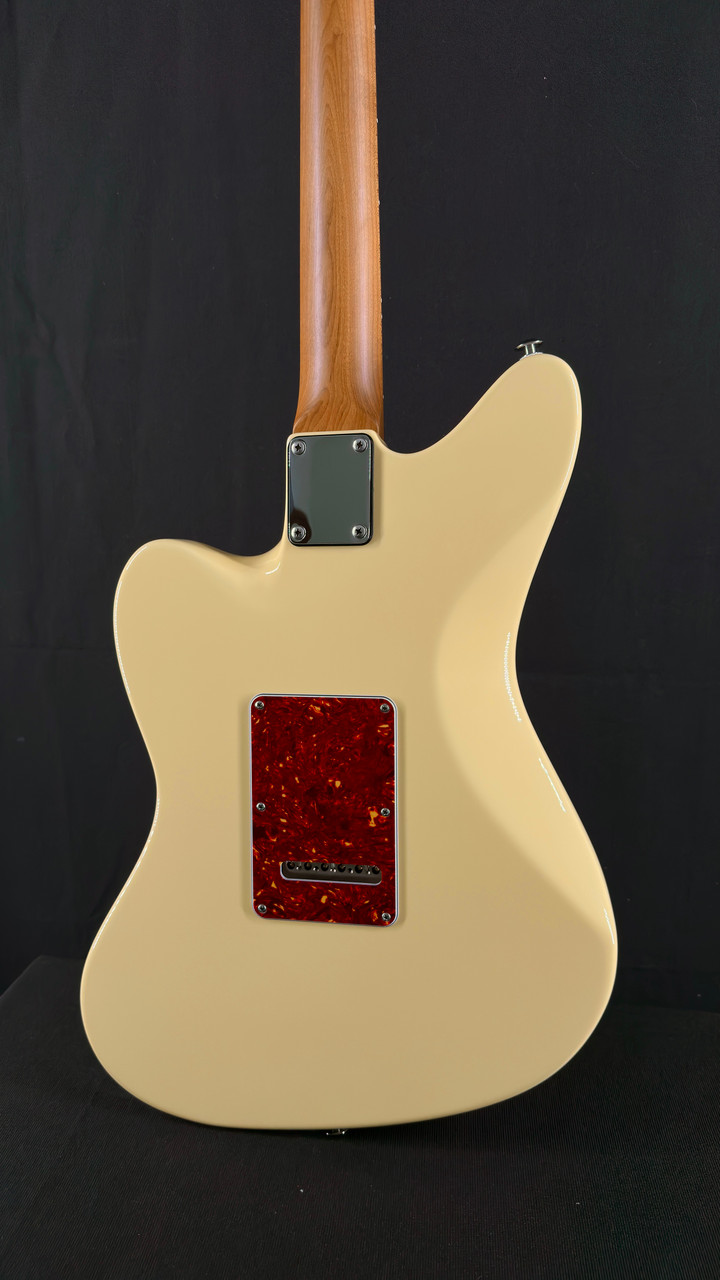 Open Box Demo Suhr Ian Thornley Signature Series Classic JM in Vintage Yellow with Tremolo Bridge