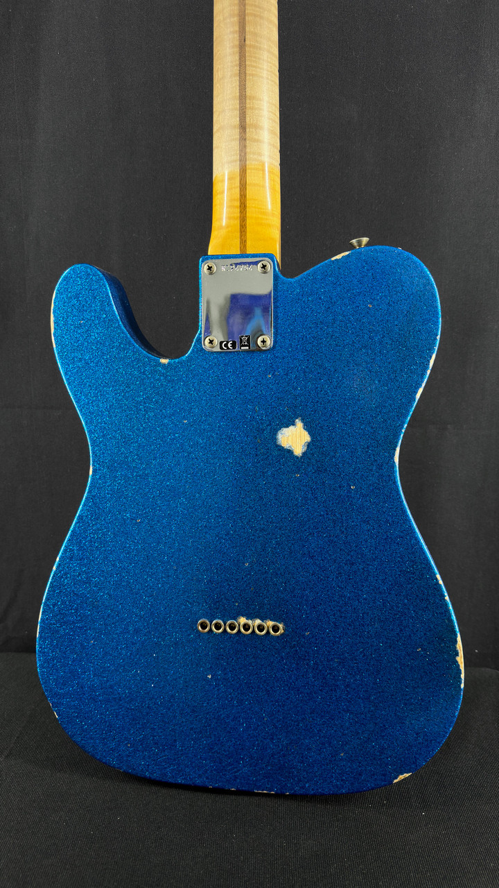 Fender Custom Shop LTD Edition Caballo Tono Ligero Relic in Aged Blue Sparkle