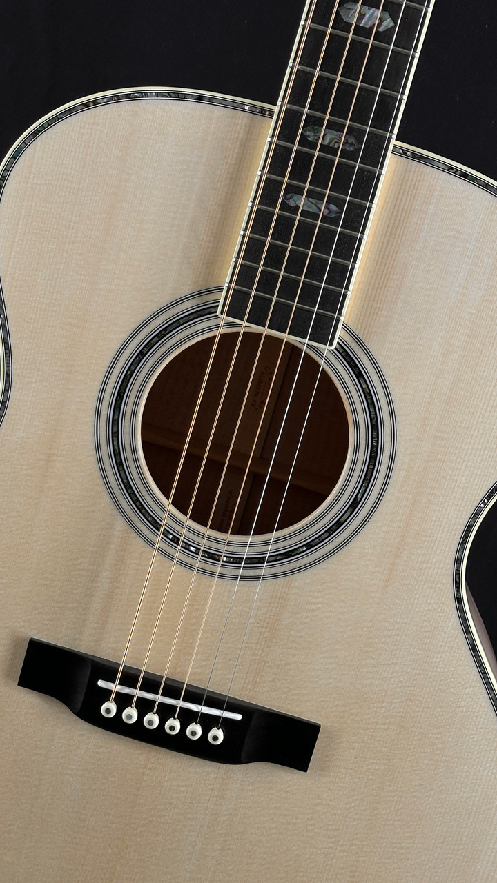 Martin Custom Shop GP in Natural with Figured Maple Back and Sides