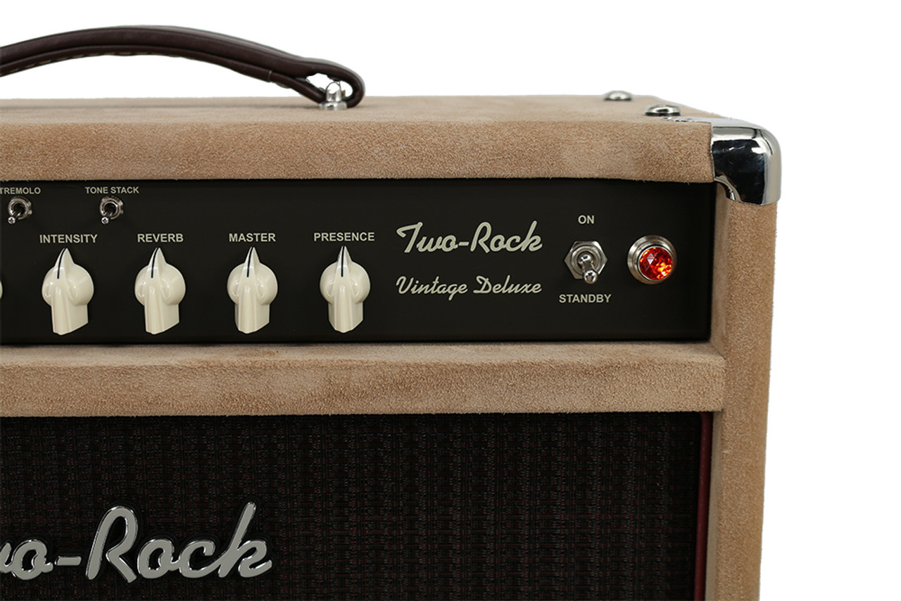 Two-Rock Vintage Deluxe 35 Watt Head in Dogwood Suede