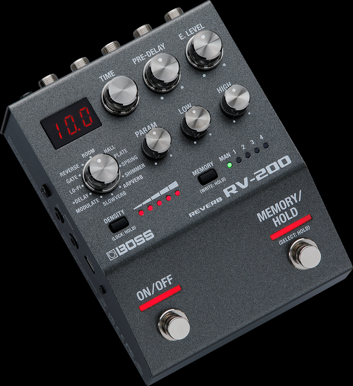 Boss RV-200 Digital Reverb Pedal
