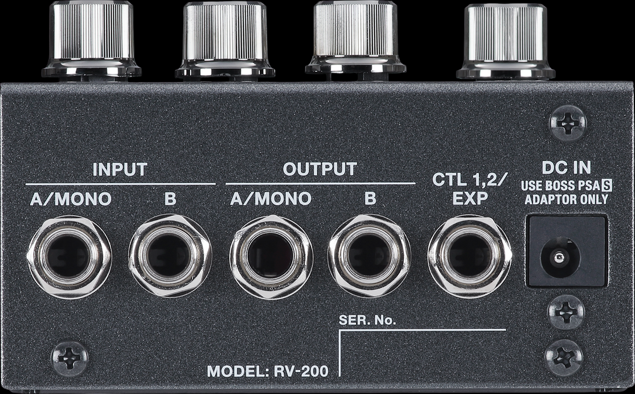 Boss RV-200 Digital Reverb Pedal