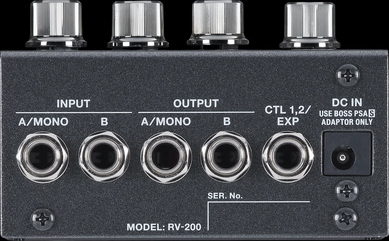 Boss RV-200 Digital Reverb Pedal