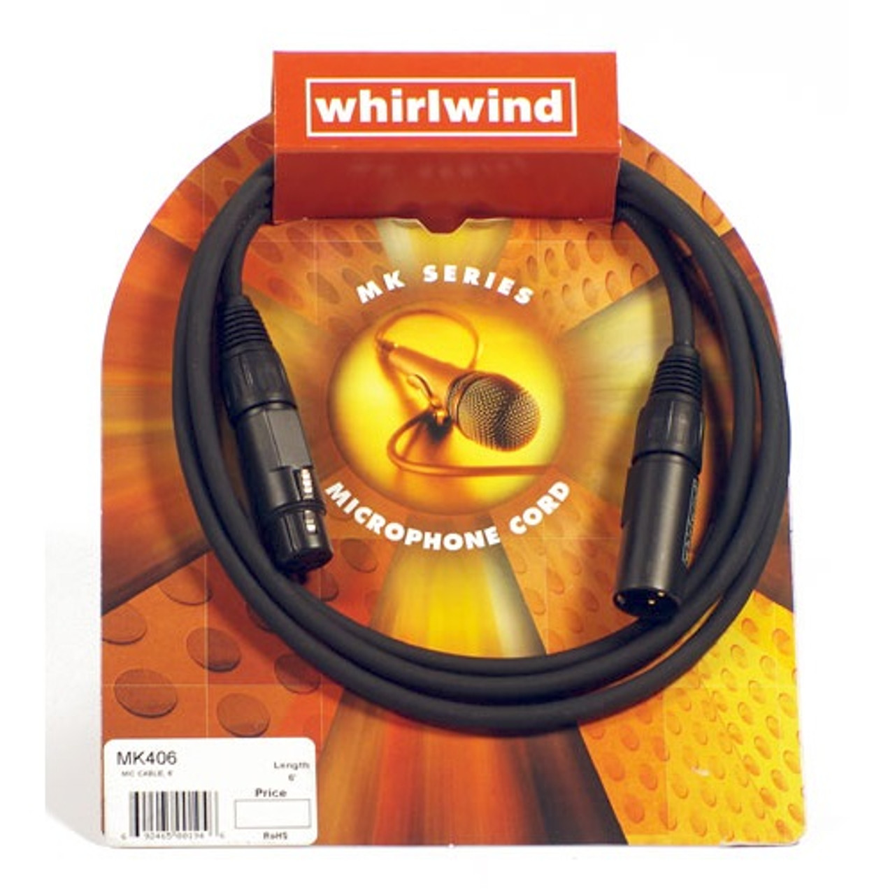 Whirlwind MK4 XLR Mic Cable