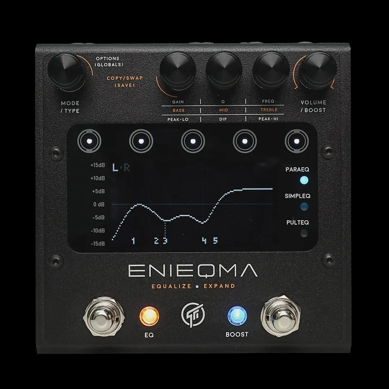 GFI System ENIEQMA Advanced Equalizer Pedal - Top View