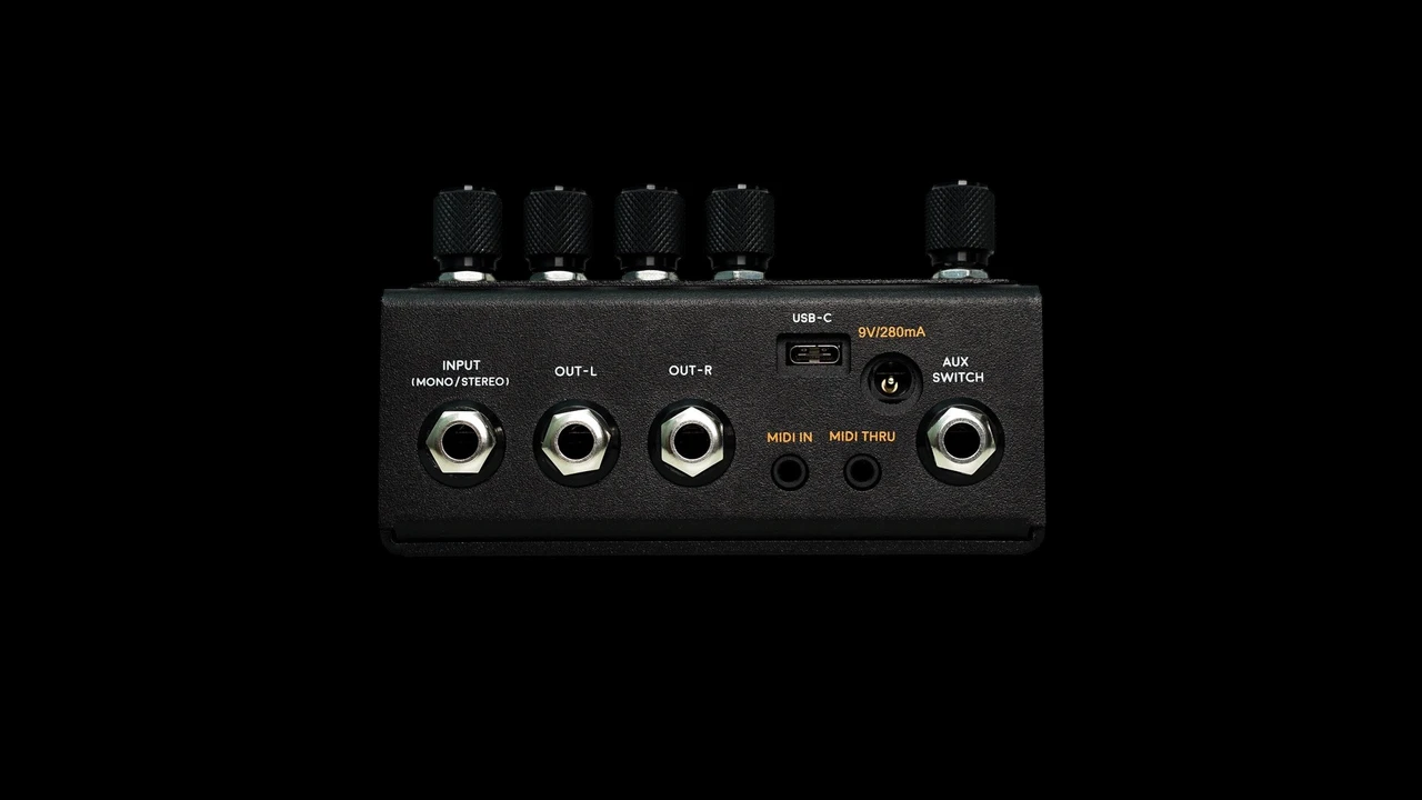 GFI System ENIEQMA Advanced Equalizer Pedal - Back View