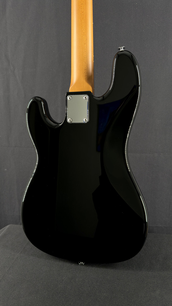 Open Box Suhr Classic P in Black with Rosewood Fingerboard- Back Close