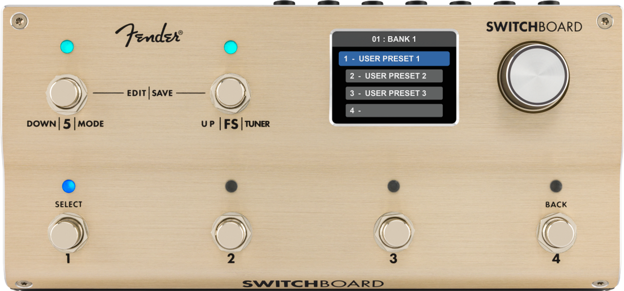 Fender Switchboard Operator Loop Switcher and MIDI Controller