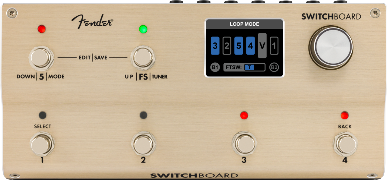 Fender Switchboard Operator Loop Switcher and MIDI Controller