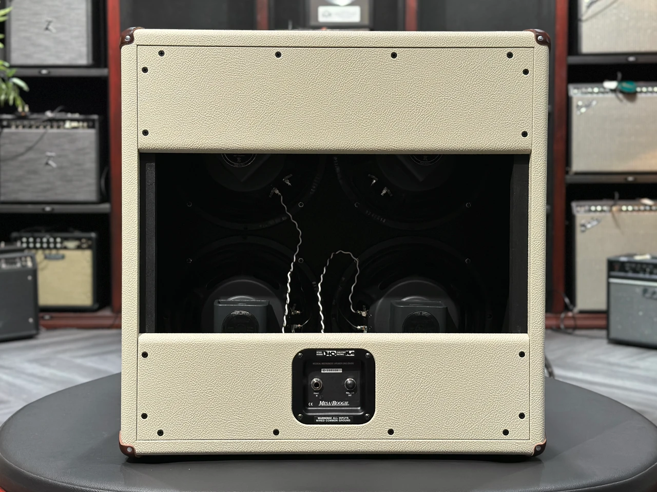 Mesa Boogie 4x10 Boogie Open Back Cabinet in California Tweed Dress