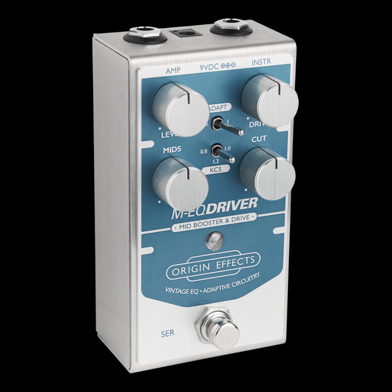 Origin Effects M-EQ Driver Mono Mid-Drive Pedal - Right Angle