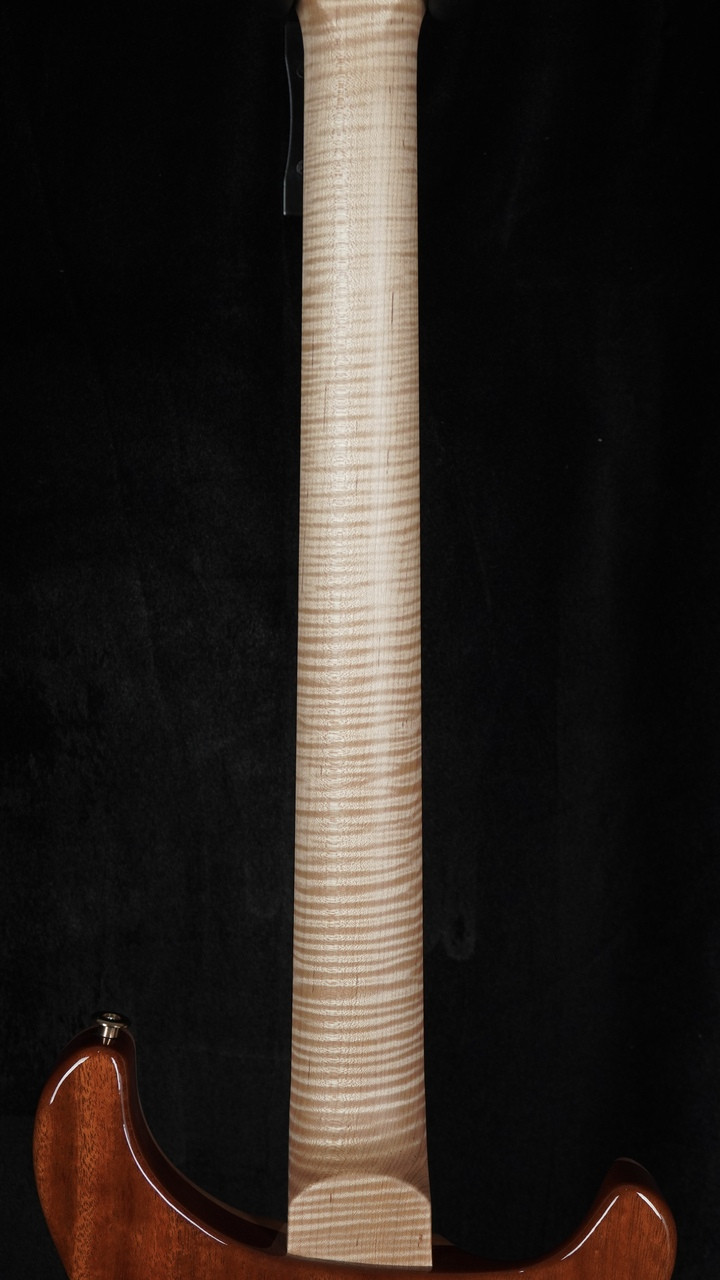 PRS Wood Library Left-Handed Custom 24 in Natural with Quilt Top and Maple Neck