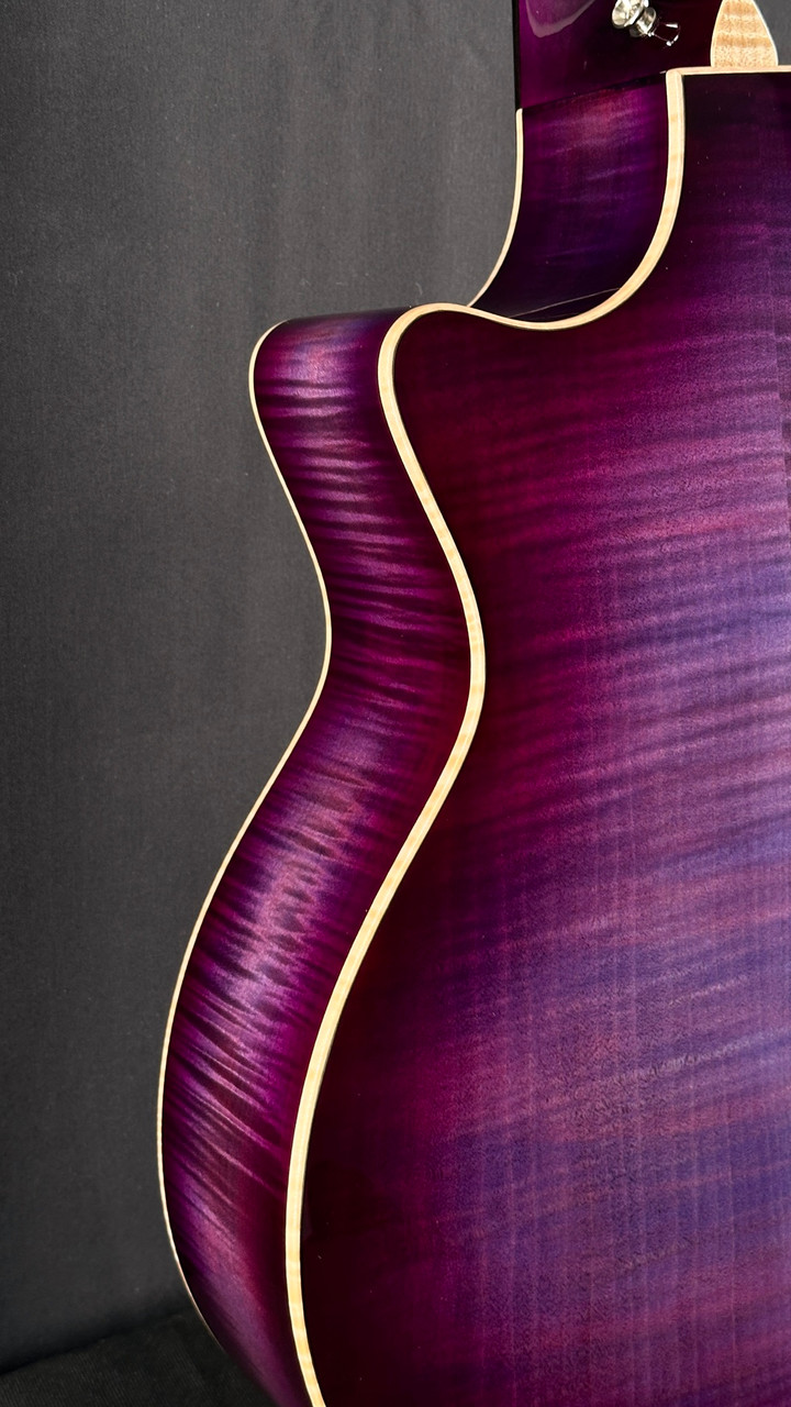 Taylor Catch Custom Maple Grand Auditorium in Lilac Wine