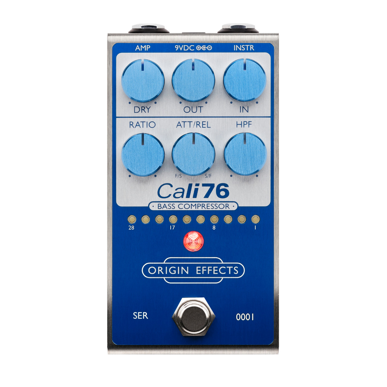 Origin Effects Cali76 Bass Compressor in Super Vintage Blue