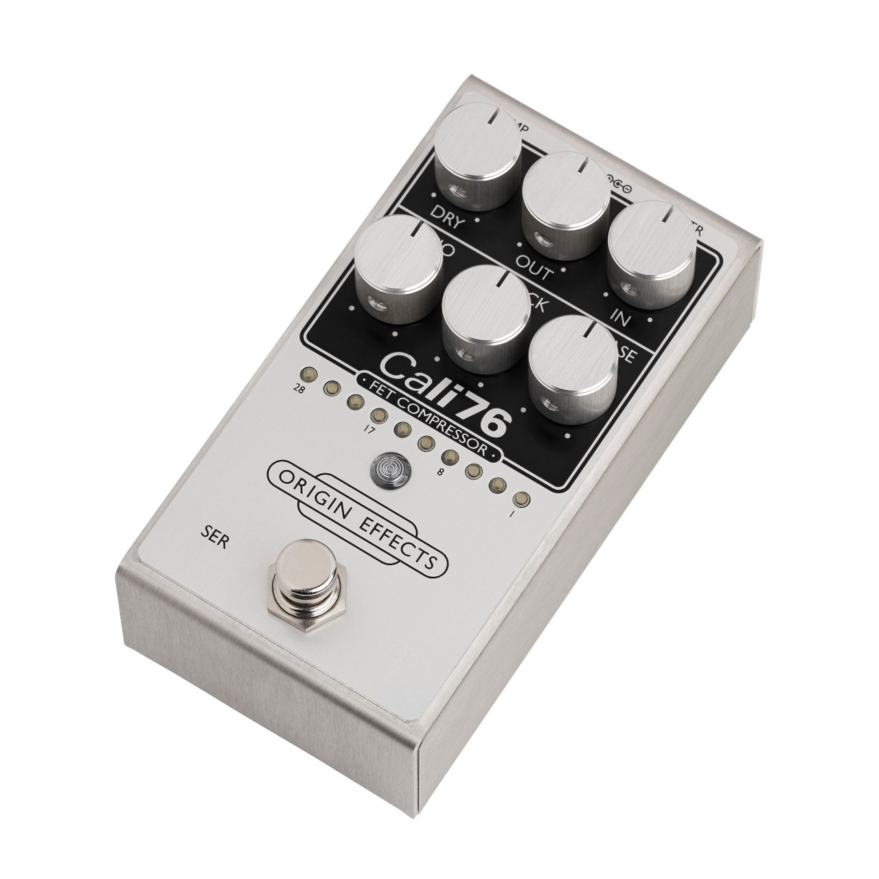 Origin Effects Cali76 FET Compressor in Brushed Aluminum