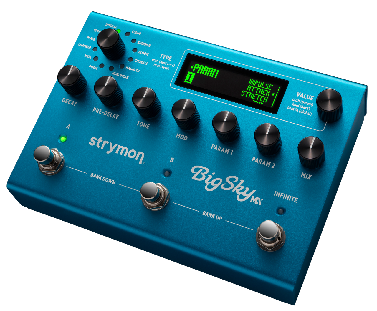 Strymon BigSky MX Digital Reverb Pedal