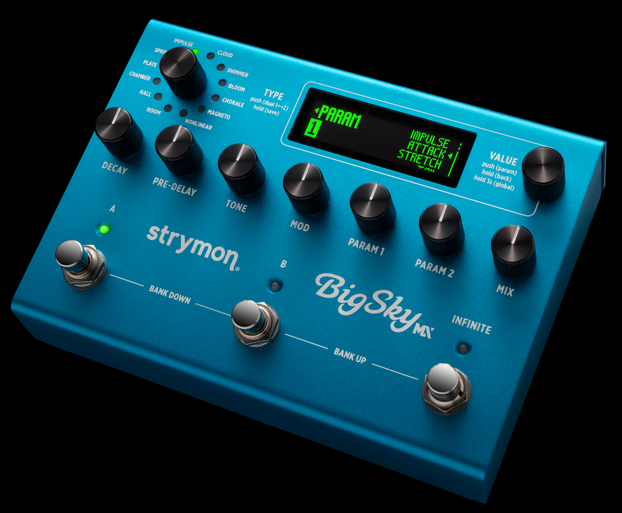 Strymon BigSky MX Digital Reverb Pedal