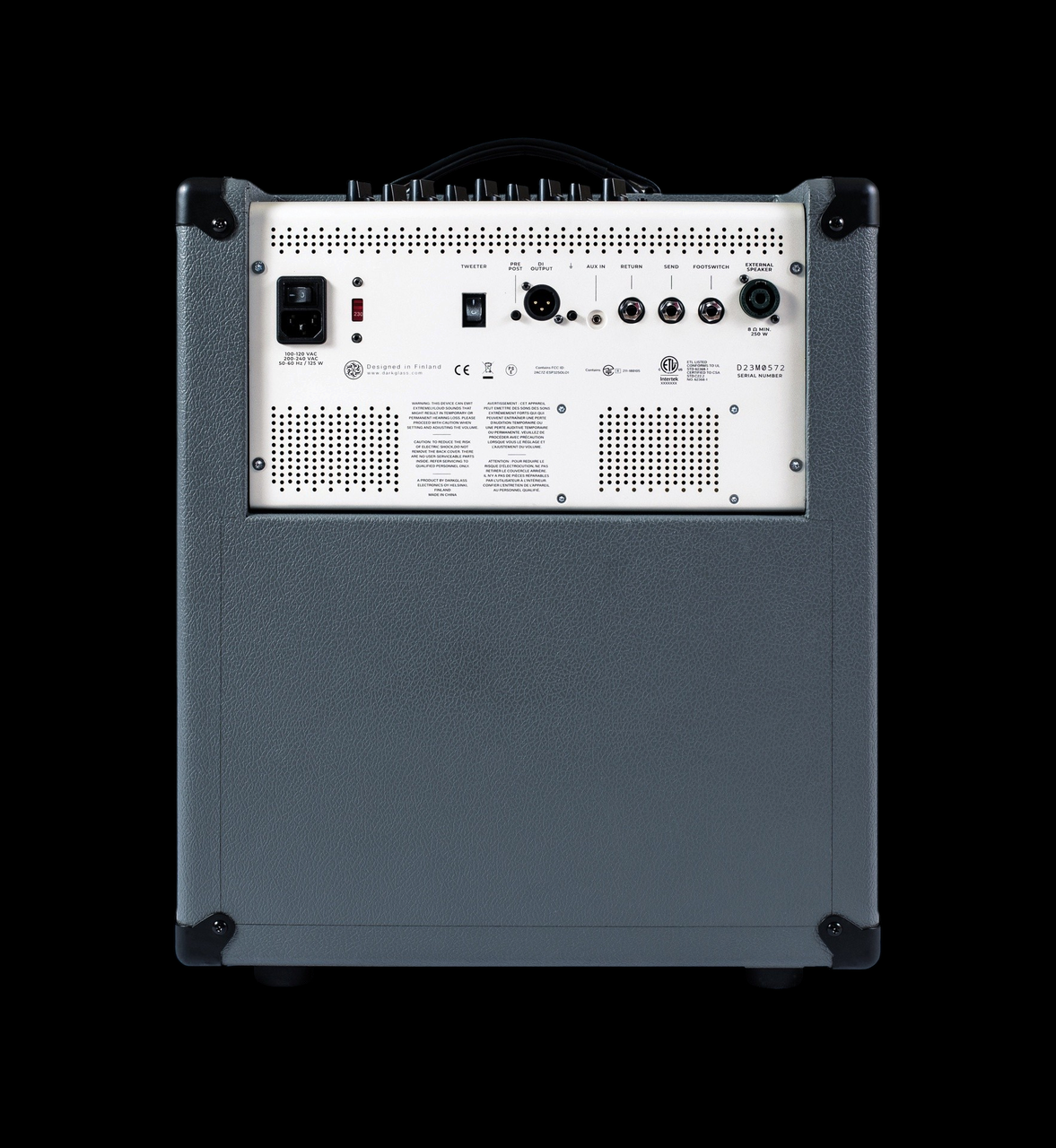 Darkglass Microtube 500 1×12 Combo カバー付 Darkglass Microtubes 500 1x12 Bass Combo | The Guitar Sanctuary