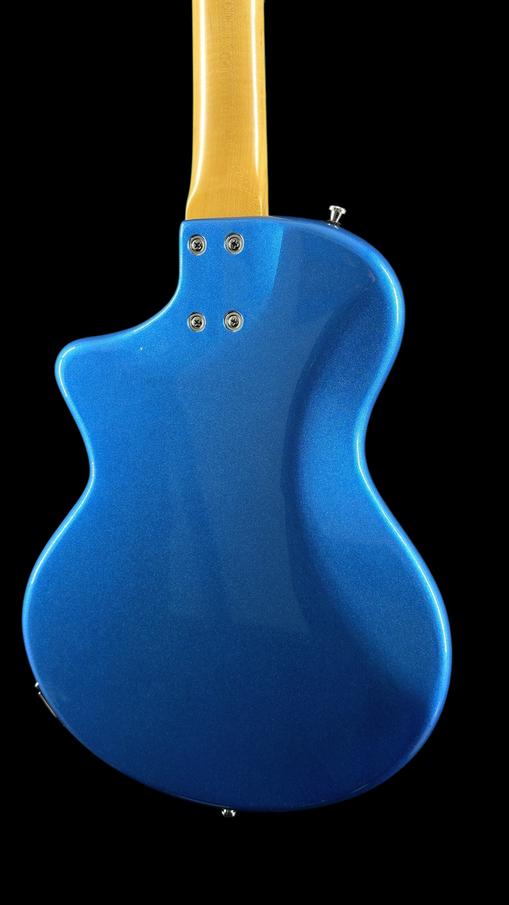 Duesenberg Julietta Solid Body - Catalina Blue -Back Close