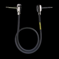 Mogami PRR Gold Pedal Patch Cables with Pancake Right angle Plugs
