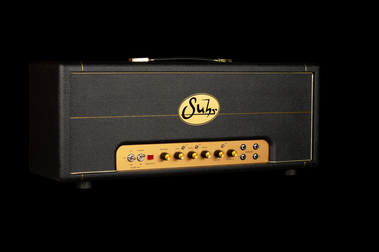 Suhr SL68 MKII™ Hand-Wired 100 Watt Amp Head in Black