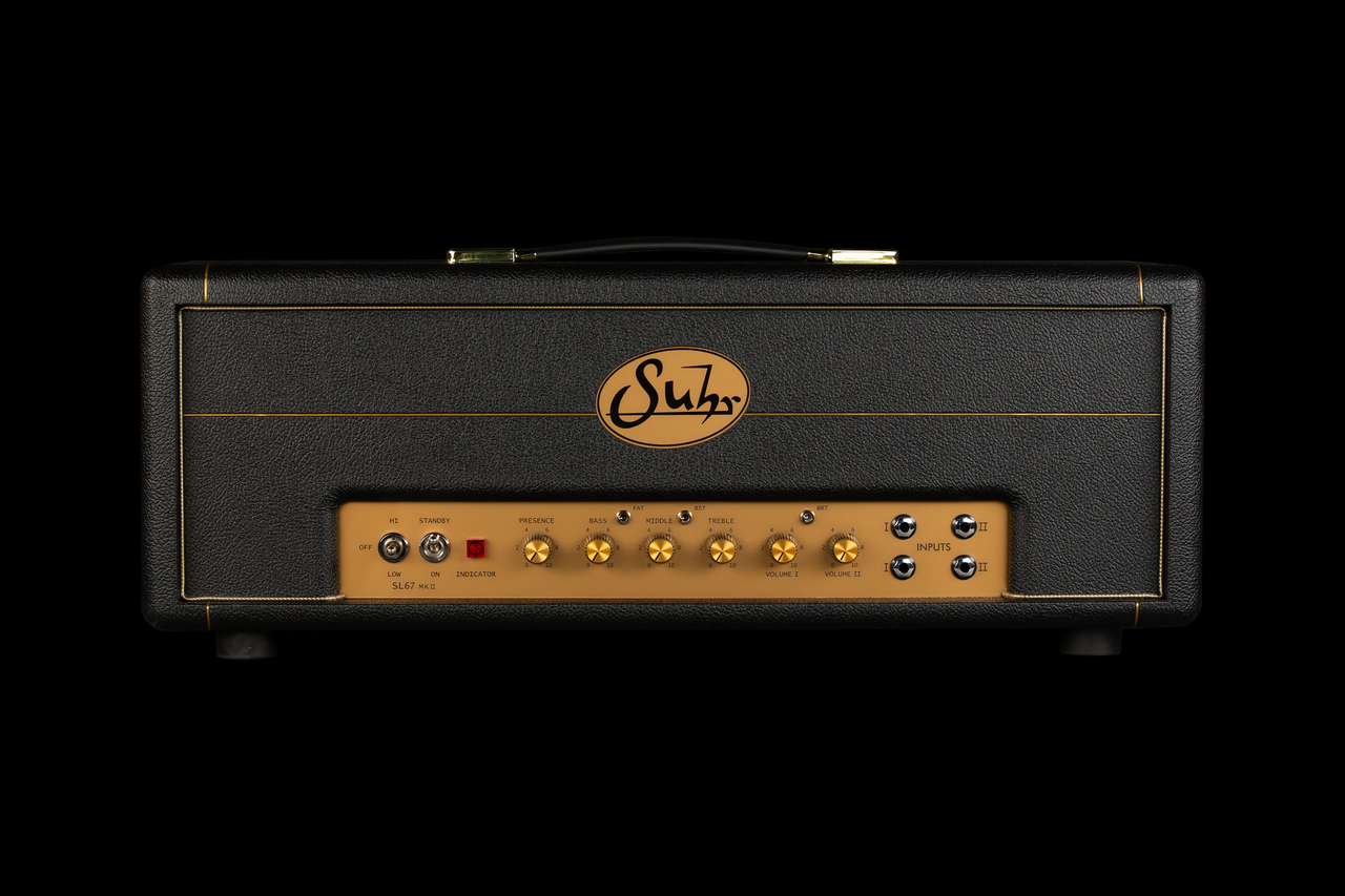 Suhr SL67 MKII™ Hand-Wired 50 Watt Amp Head in Black