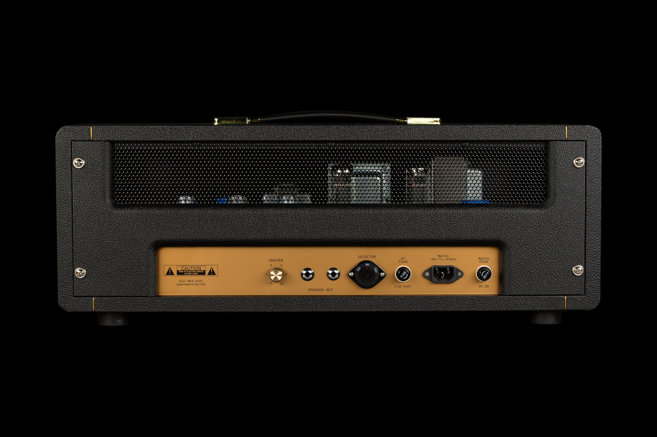Suhr SL67 MKII™ Hand-Wired 50 Watt Amp Head in Black