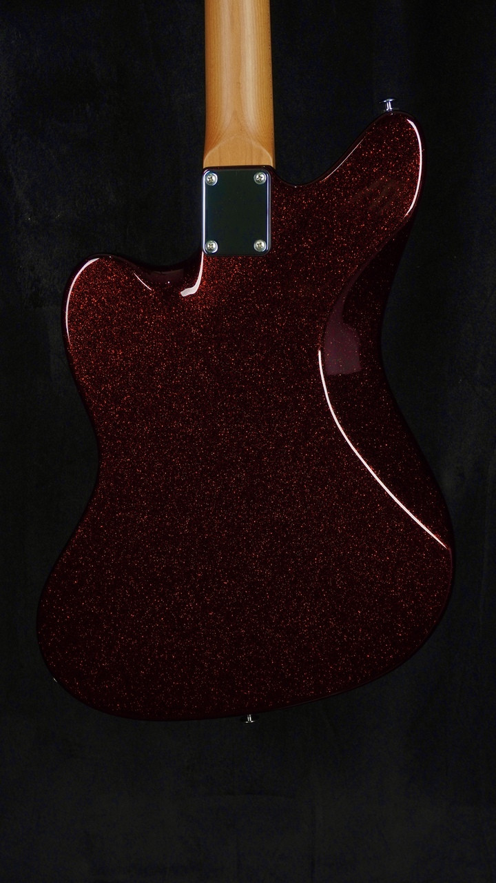 Suhr Custom Classic JM in Red Sparkle with Mastery Bridge and Vibrato Suhr Custom Classic JM in Red Sparkle with Mastery Bridge and Vibrato