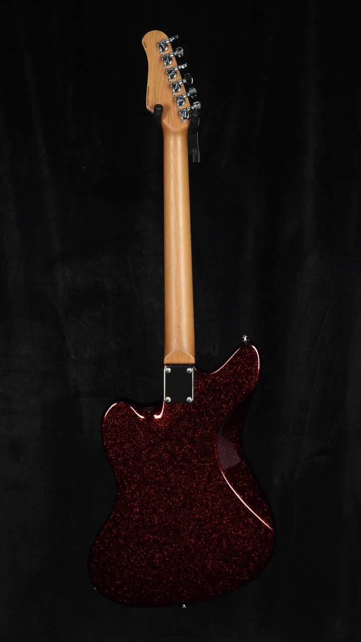Suhr Custom Classic JM in Red Sparkle with Mastery Bridge and Vibrato Suhr Custom Classic JM in Red Sparkle with Mastery Bridge and Vibrato