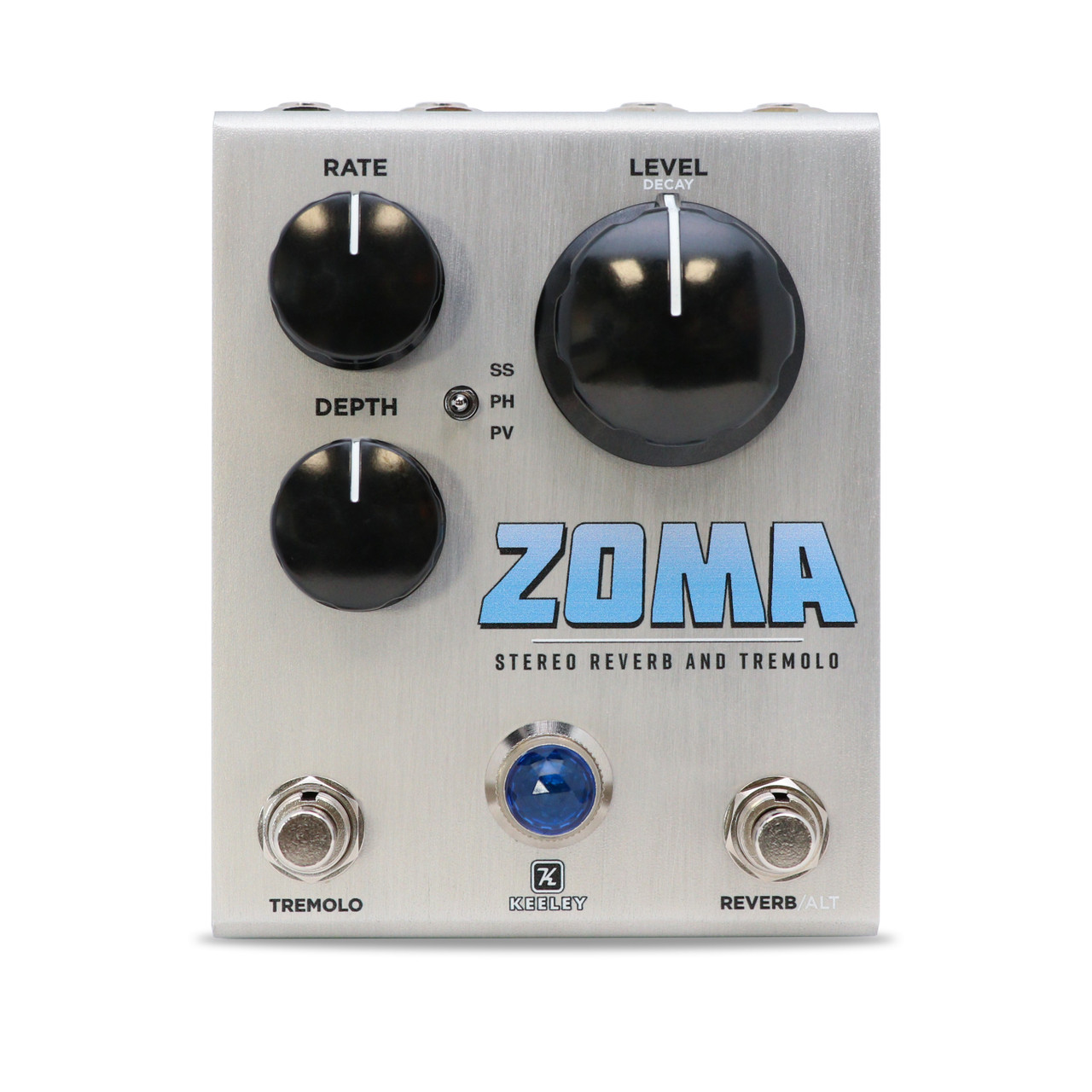 Keeley ZOMA Stereo Reverb & Tremolo Pedal