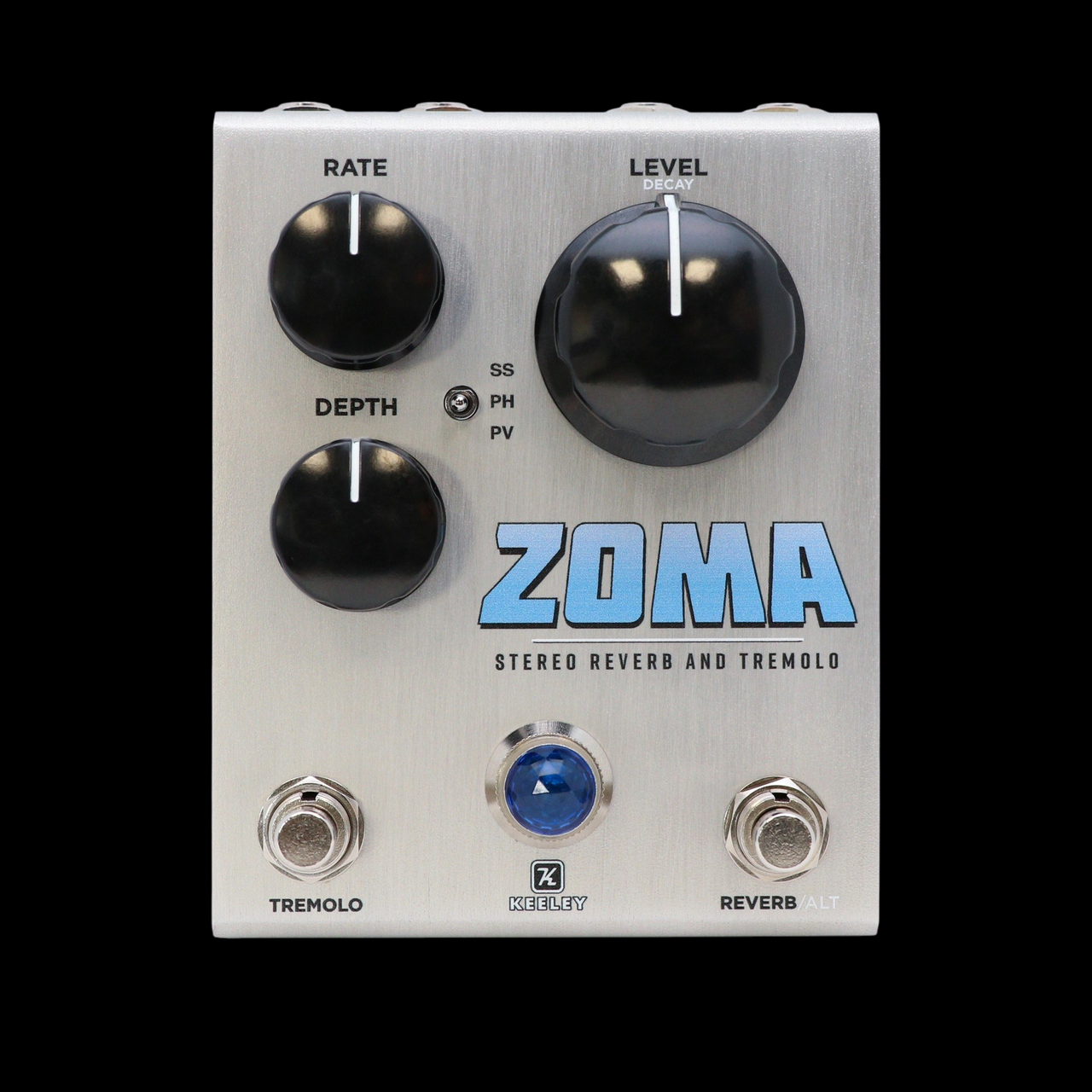 Keeley ZOMA Stereo Reverb & Tremolo Pedal