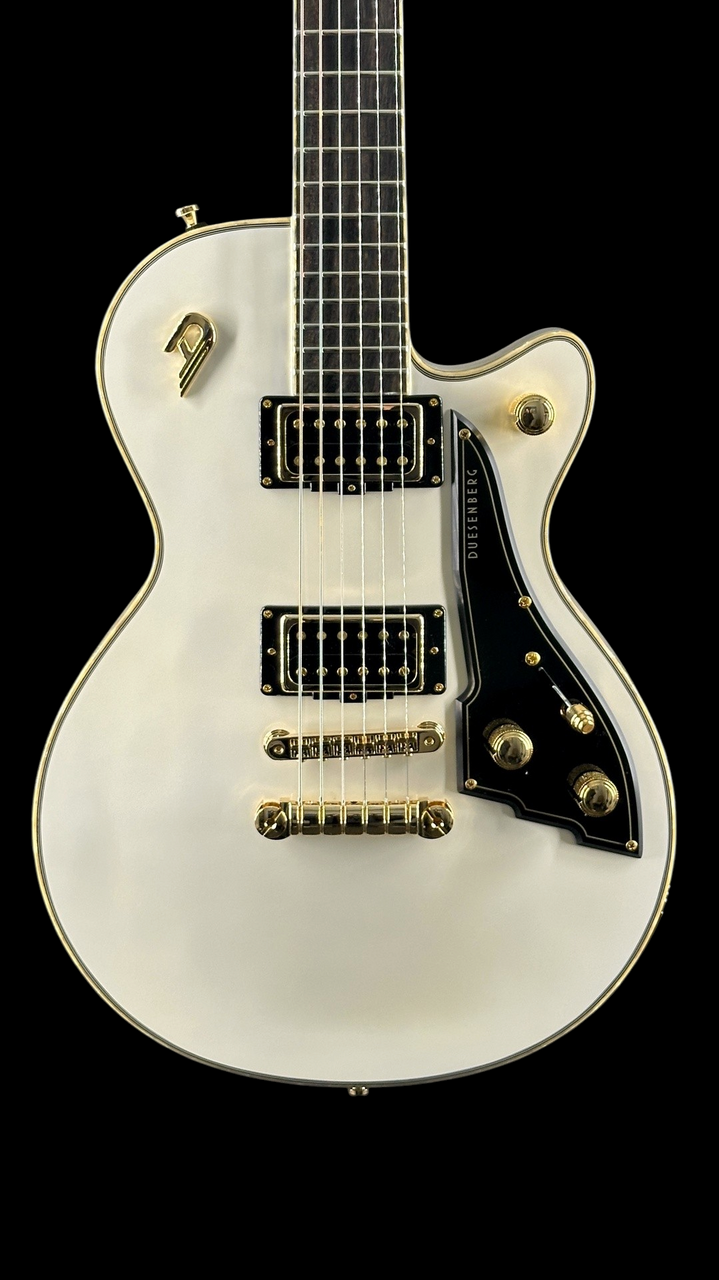 Duesenberg Fantom A Solid Body - Aged White - Close