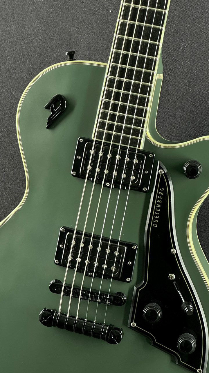 Duesenberg Fantom A Solid Body in Matte Olive