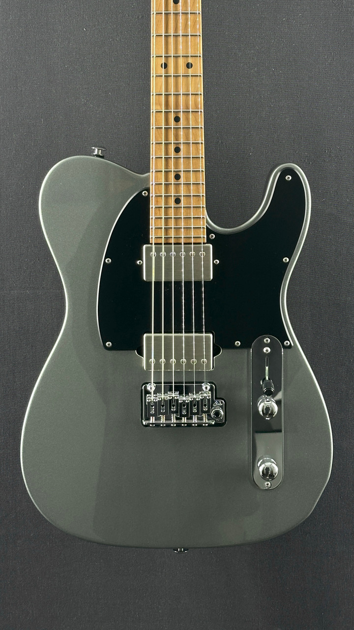 Suhr Andy Wood Signature Modern T in AW Silver with Humbucking Pickups and Tremolo Bridge