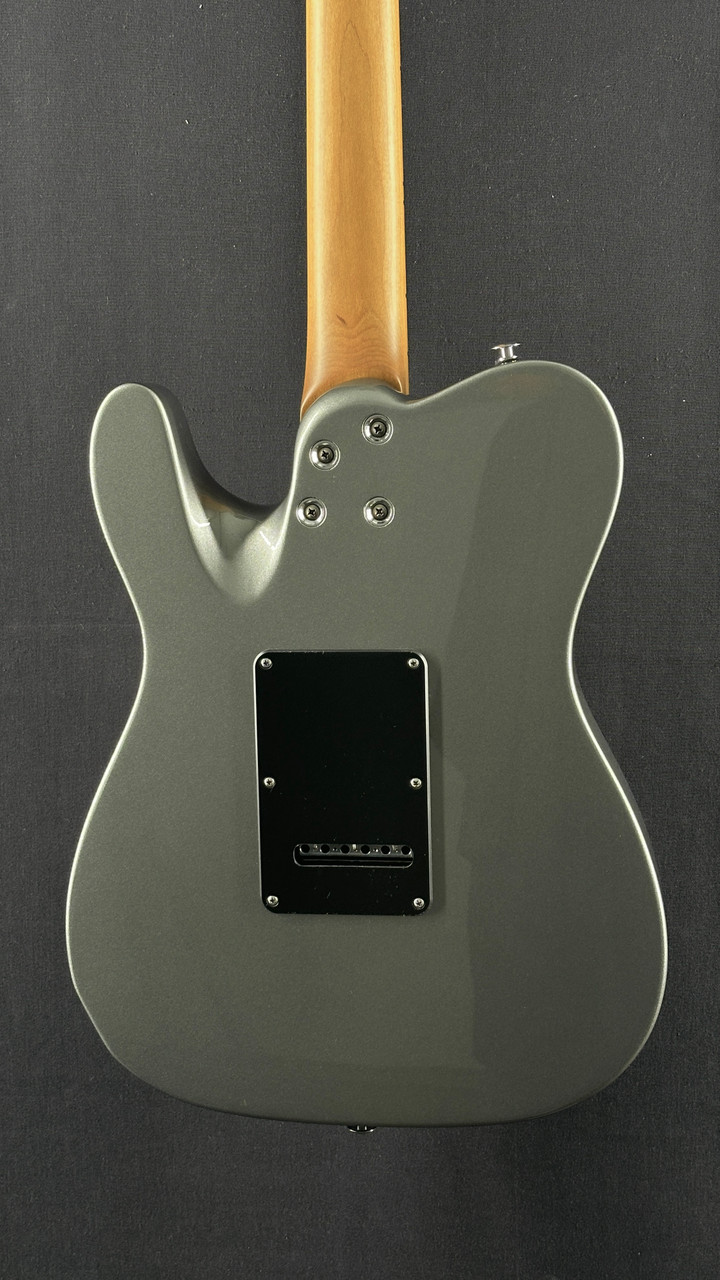 Suhr Andy Wood Signature Modern T in AW Silver with Humbucking Pickups and Tremolo Bridge