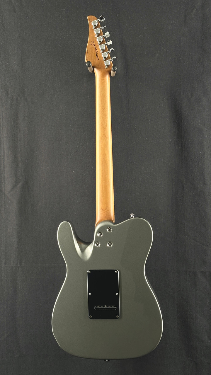 Suhr Andy Wood Signature Modern T in AW Silver with Humbucking Pickups and Tremolo Bridge