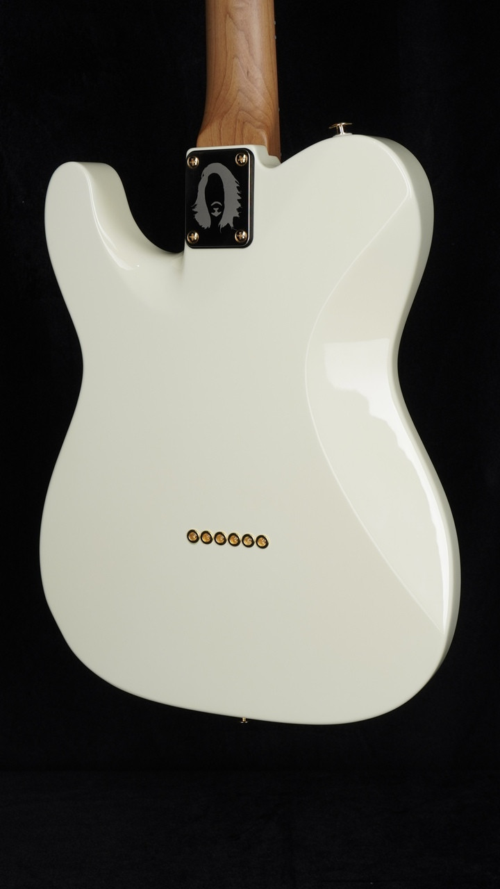 Suhr Mateus Asato Signature Series Classic T in MA White with Single Coil Pickups and Fixed Bridge