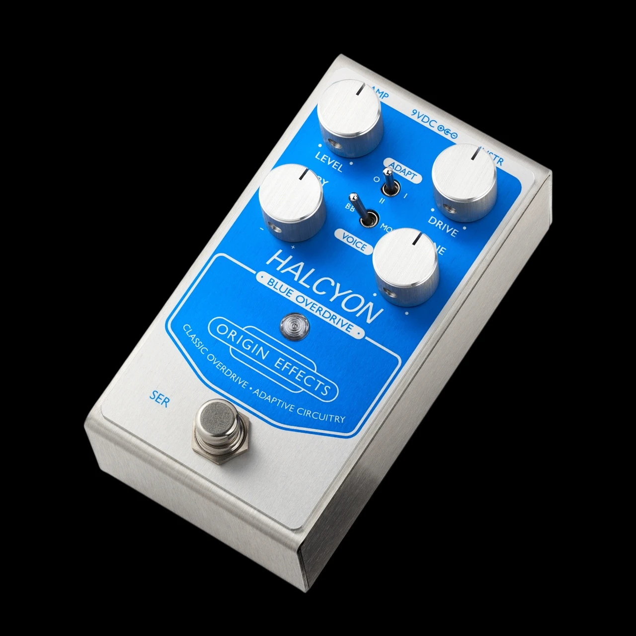 Origin Effects Halcyon Blue Overdrive Pedal  - Right Angle 2