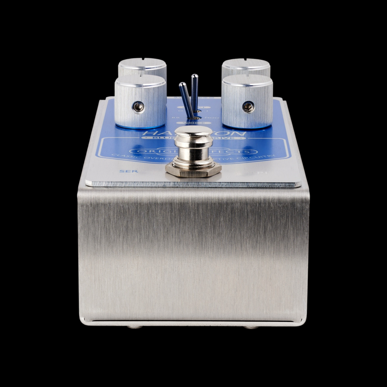 Origin Effects Halcyon Blue Overdrive Pedal - Front