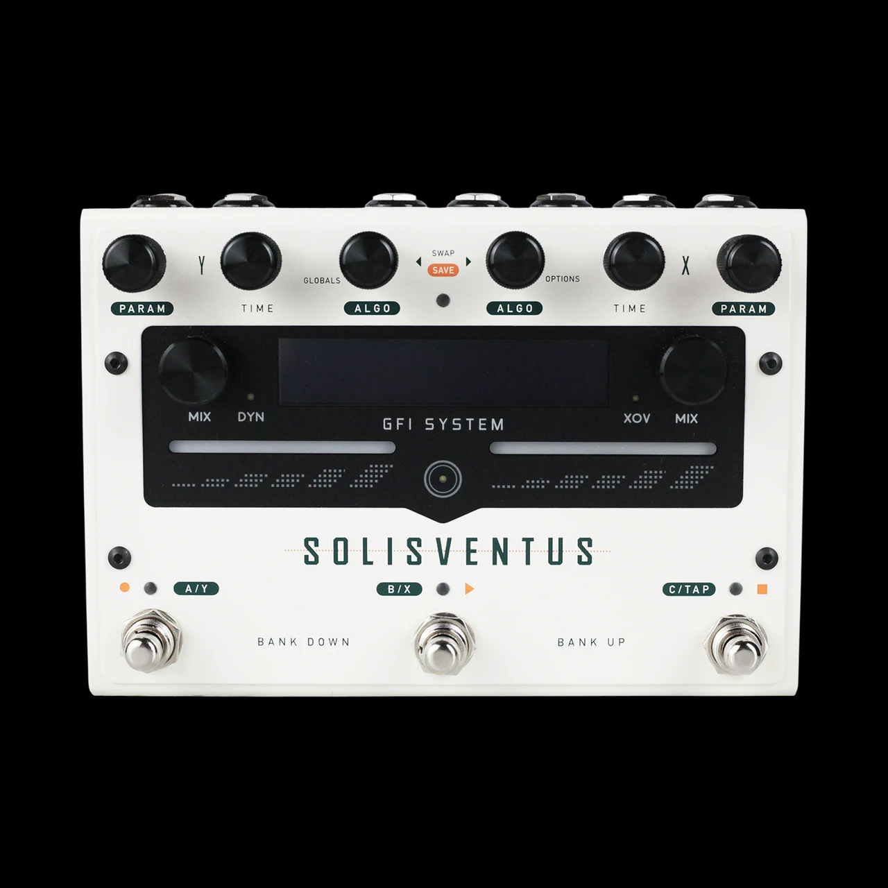 GFI System Solis Ventus Dual-Engine Delay and Reverb Pedal - Top