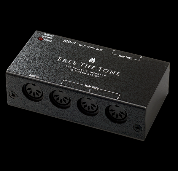 FREE THE TONE MB-5 MIDIスルーボックス Free The Tone MB-5 MIDIスルーボックス FREE 【公式通販】