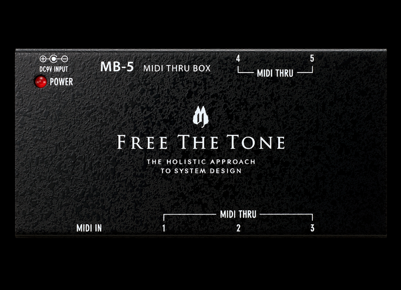Free the Tone MB-5 MIDI Thru Box