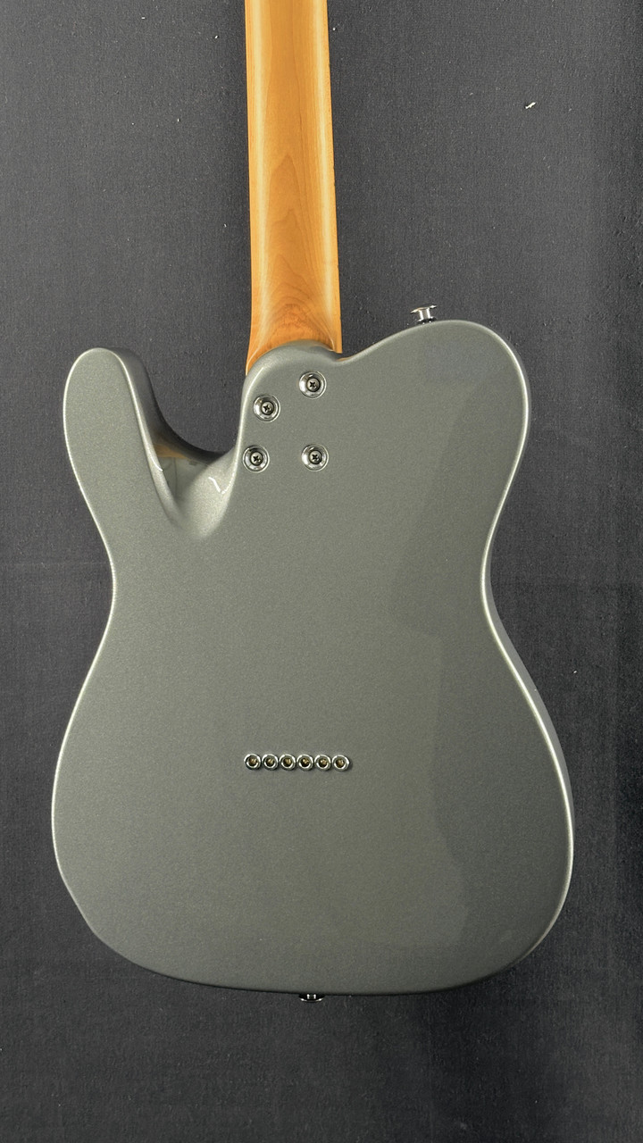 Suhr Andy Wood Signature Modern T in AW Silver with Single Coil Pickups and Fixed Bridge