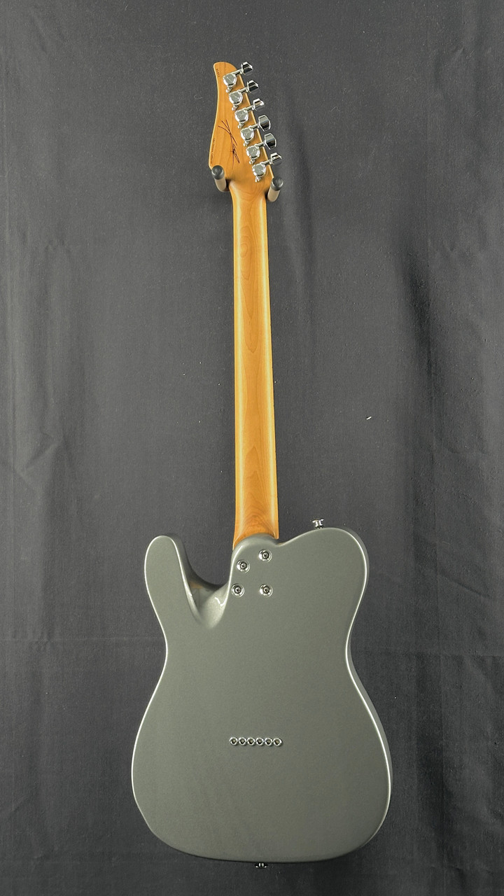 Suhr Andy Wood Signature Modern T in AW Silver with Single Coil Pickups and Fixed Bridge