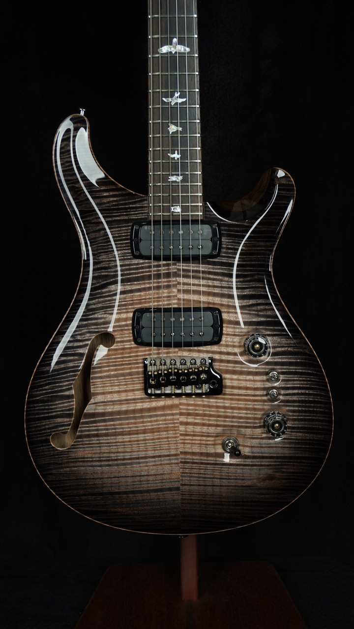 PRS Private Stock #11602 Custom 24-08 Semi-Hollow in Frostbite Glow