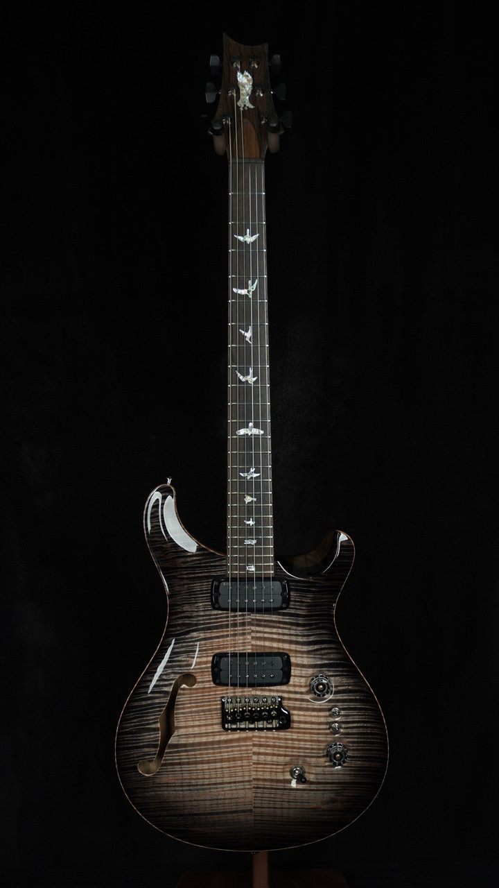 PRS Private Stock #11602 Custom 24-08 Semi-Hollow in Frostbite Glow