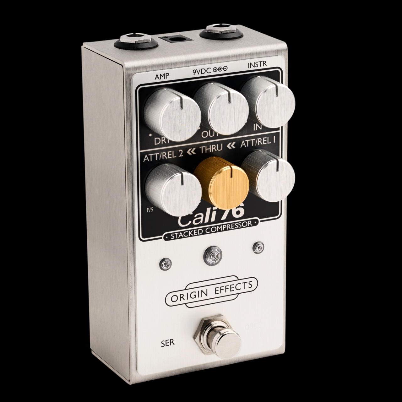 Origin Effects Cali76 Stacked Compressor Silver | Sanctuary