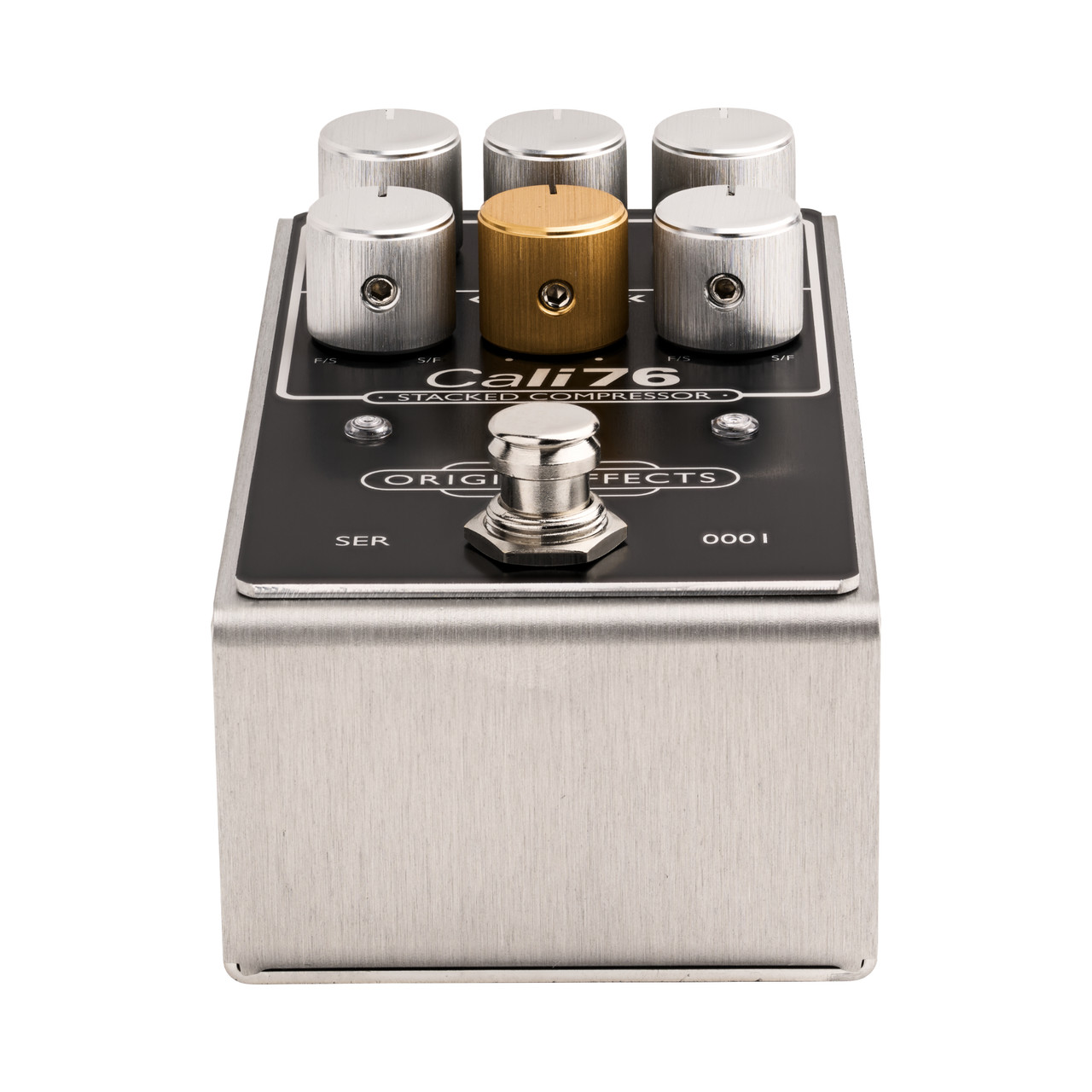 Origin Effects Cali76 Stacked Compressor Pedal in Black