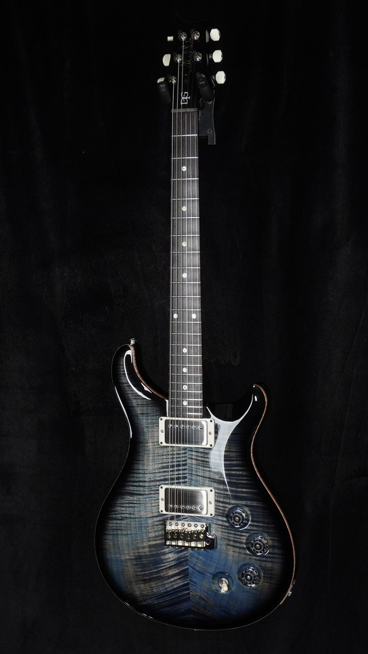 PRS DGT in Faded Blue Jean Smokeburst with Moon Inlays